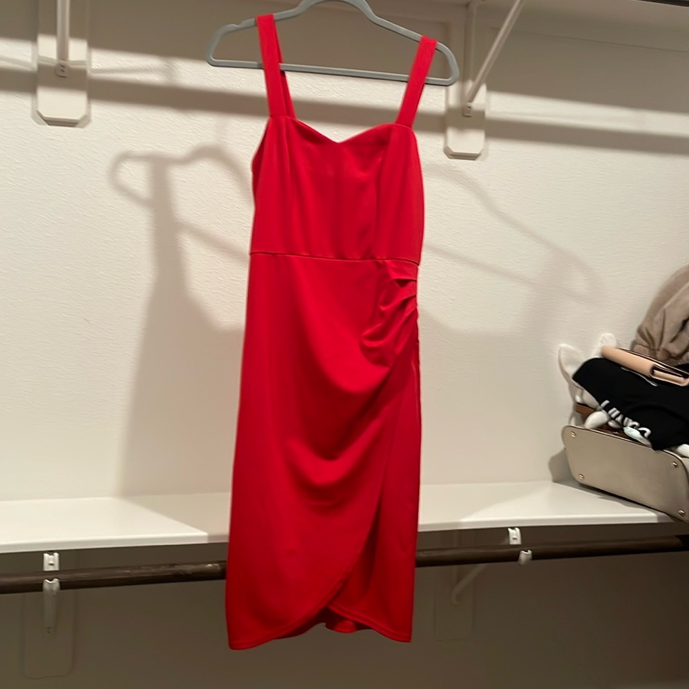 Red dress size of
